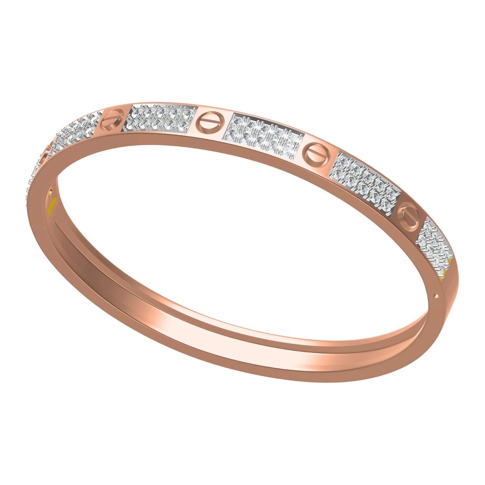 Detailed And Crafted 24KT Gold Bangles