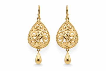 gold earring image