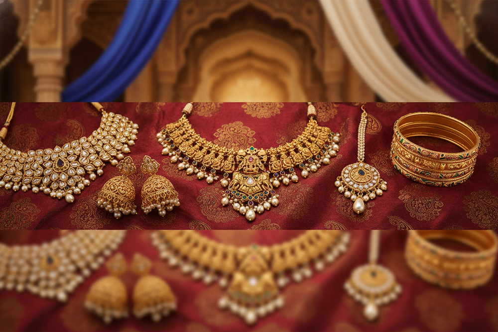 need traditional jwellary banner dont add any text